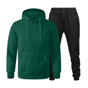 Ensemble deux pièces décontracté et tendance avec logo personnalisé, pantalon crayon à manches longues, poches, doux, respirant, coupe ample, survêtement et pantalon de jogging - Product Image 6