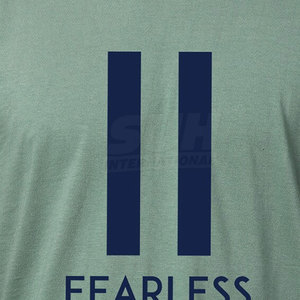 เสื้อยืดสตรีทแวร์ผู้ชาย ดีไซน์ใหม่ล่าสุด ผ้าฝ้าย 100% เป็นมิตรกับสิ่งแวดล้อม ระบายอากาศได้ดี แห้งเร็ว ทรงหลวม สกรีนโลโก้ตามสั่ง - Product Image 4