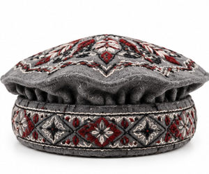 Chapeau Pakol Afghane Traditionnel en Laine Douce pour Homme, Style Tribu Cachemiri, Chitrali Topi pour Adultes, Idéal pour Tenue Décontractée et Extérieur - Product Image 2