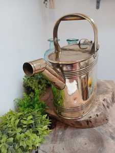 Arrosoir en acier inoxydable avec bec en laiton, outil de jardinage durable, écologique, 1,5 L, vase à fleurs violet, jardin d'intérieur - Product Image 4