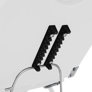 Silla de pedicura de piel sintética blanca 70,9 \ "x24.4 \" x30.7 \ "Muebles de tratamiento de belleza - Product Image 6