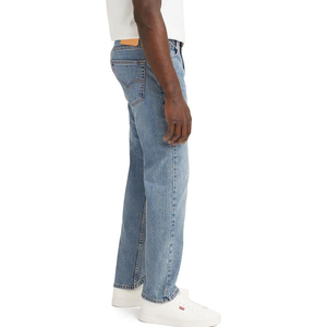 Jean en denim doux, coupe slim, coton extensible, confortable à porter, style moderne décontracté, coutures durables, pantalon pour homme, toucher lisse. - Product Image 6