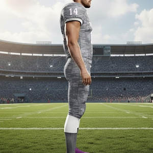 ชุดยูนิฟอร์มอเมริกันฟุตบอลแบบสปอร์ต ผลิตจากวัสดุดูดซับเหงื่อแบบซับลิเมชั่น เหมาะสำหรับการฝึกซ้อมเป็นเวลานาน - Product Image 5