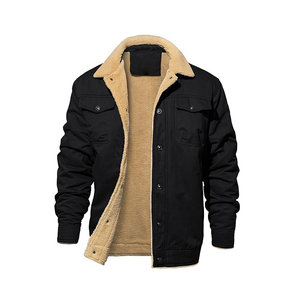 Veste cargo de style urbain haut de gamme pour homme avec logo personnalisé – Manteau utilitaire multi-poches à coupe moderne pour un look urbain tendance - Product Image 1