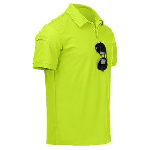 High Quality Men's Summer Polo Shirts Business Casual Solid Color Embroidery Polo T-shirt Short Sleeves Printed Pattern Fabric - Product Image 1