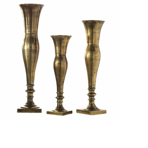 Vintage Brass <b>Vase</b> for Home Decoration High Quality Handmade Designing Table Top Brass <b>Decorative</b> <b>Vase</b> - Product Image 2