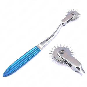 Herramienta de diagnóstico de precisión azul para examen neurológico y sensorial PC Wartenberg Molinete de sensación de acero inoxidable - Product Image 1