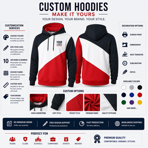 Sweat-shirt d'entraînement personnalisé pour équipe sportive, sublimation, performance, à capuche, avec logo personnalisé, vêtements de sport - Product Image 3