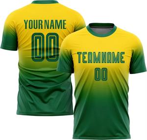 Uniforme de Fútbol Personalizado al por Mayor, Conjunto de Camiseta y Pantalones Cortos Negros con Rayos Verdes, Nuevo Kit de Fútbol Personalizado de Alta Calidad, Ropa de Entrenamiento - Product Image 5