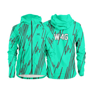 Chaqueta Cortavientos con Capucha de Nailon 100%, Transpirable, Impermeable, de Secado Rápido, Ecológica, Informal, para Primavera, de Alta Calidad, al por Mayor - Product Image 4