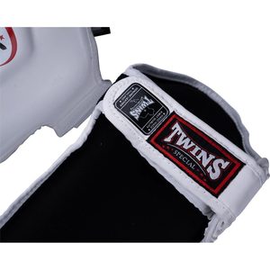 Twins Muay Thai MMA Boxing <b>Gloves</b> Shin Guard Hand Grips Adjustable Hook Loop Closure Breathable Lightweight Shin Pad Kit - Product Image 3