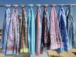 2025 Women Beachwear Cover Ups Customized Printed Swim <b>Sarong</b> Women's Apparel Beachwear Indonesian <b>Sarong</b> - Product Image 1