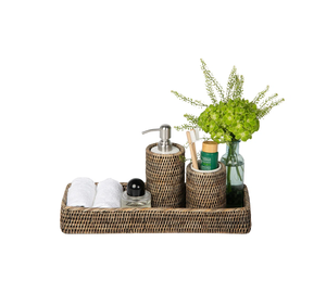Plateau de service en bois écologique de luxe multifonctionnel pour accessoires de maison et de bureau à prix abordable - Product Image 6