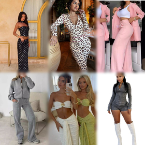 Factory Clearance Summer Women's <b>Sets</b> Hot Selling Casual and Fashionable Women's <b>Sets</b> Two-piece <b>Set</b> Wholesale - Product Image 1