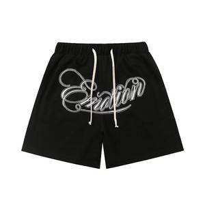 Shorts de course pour hommes de créateur, respirants, en maille, à taille élastique, pour les vacances, sportifs, décontractés, mode, unis, imperméables, séchage rapide - Product Image 2