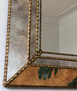 Gran Espejo Veneciano de Latón Vintage - Product Image 3