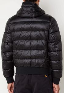 Chaqueta acolchada híbrida ligera para hombre al por mayor, chaqueta impermeable informal a la moda de invierno, chaqueta acolchada híbrida larga azul marino y negra - Product Image 6