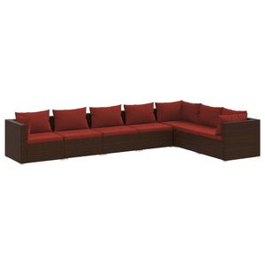 Set Lounge da Giardino Marrone - Product Image 2