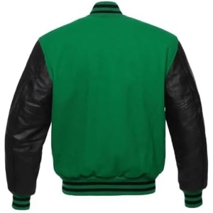 Wholesale Custom <b>Men's</b> <b>Baseball</b> College Varsity <b>Jacket</b> Streetwear Embroidery Design <b>Jacket</b> <b>for</b> <b>Men</b> - Product Image 4