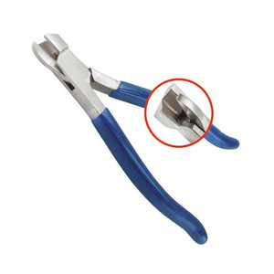 Pince à fermeture à ressort en acier inoxydable avec poignée en PVC 170 mm, outil de fabrication de bijoux Zetomed Pro - Product Image 1