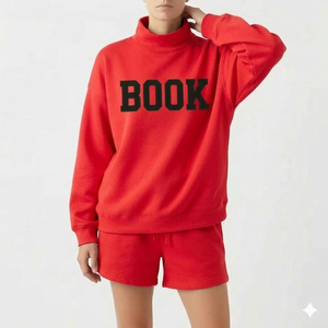 Conjunto de Top de Cuello Alto y Pantalones Cortos para Mujer con Opciones de Personalización de Empaque para Adaptarse a los Requisitos de Presentación de la Marca - Product Image 1