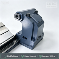 Torno CNC DRC TCK50M con Sistema GSK, Torreta Motorizada de 12T, Horizontal, de un Solo Husillo, de Alta Precisión, para Trabajo Mediano, con Bancada Inclinada, 4 Ejes, 380V