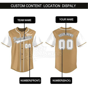 Ropa Deportiva, Jersey de Béisbol de Color Sólido, Jersey de Béisbol de Secado Rápido, Jersey de Béisbol Ajustado para Hombre - Product Image 4