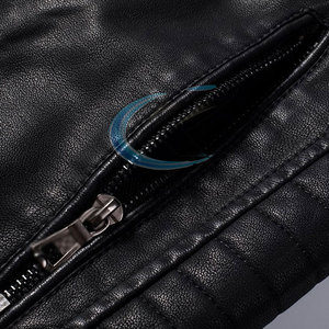 Veste d'hiver en cuir respirante, légère, écologique, élégante et confortable pour homme – Nouvelle collection à prix abordable – Grande vente – Qualité supérieure - Product Image 5