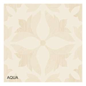 Azulejos Vitrificados con Tecnología Nano de Sal Soluble con Diseño de Plumas, Color Amarillo/Dorado, 600x600mm, Porcelana Pulida, Ladrillo Refractario para Salón - Product Image 1