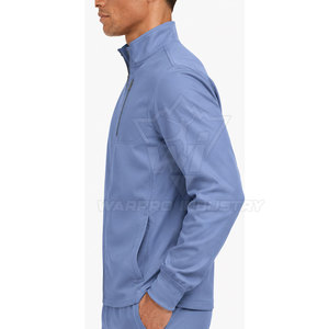 Medical Scrub Jacket Polyester Cotton Hospital Uniform Breathable Healthcare Clinic Laboratory Apparel OEM Available - Product Image 2