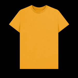 T-shirt rouge uni en coton à manches courtes pour homme, coupe classique, col rond, jersey décontracté, couleur unie, design simple - Product Image 5