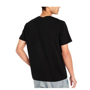 Camiseta de Cuello en V para Hombre, Manga Corta, Informal, Básica, Suave, Transpirable, Ligera, para Uso Diario de Verano, Fabricante OEM Personalizado - Product Image 3