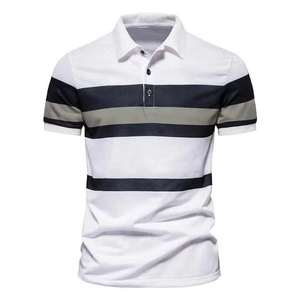 Polos de Golf Personalizados de Primera Calidad 2026, al por Mayor, para Hombre, Blancos, Transpirables, de Algodón, con Impresión Personalizada, Manga Corta - Product Image 4