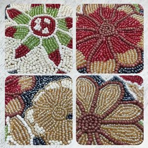 Embroidered Floral <b>Table</b> <b>Runner</b> Rustic Home Decor Washable Multi Color Pattern - Product Image 6