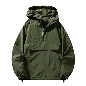 <b>Men</b> Long Sleeve Outdoor <b>Jacket</b> Windproof Water Resistant Quick Dry <b>Thin</b> Skin Windbreaker <b>Jackets</b> - Product Image 5