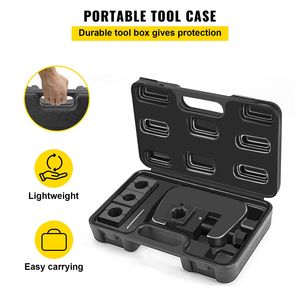 Kit Crimpatore Manuale per Tubi A/C 7843B, Utensile Portatile per Tubi dell'Aria con 4 Matrici # 6 # 8 # 10 # 12) per Riparazione e Cablaggio - Product Image 6