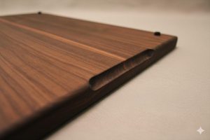 Planche à découper en bois rustique pour la cuisine et la salle à manger - Product Image 2