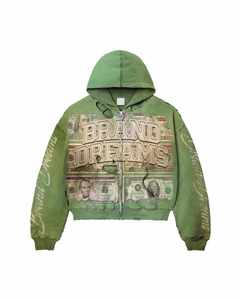 Cotton Fleece Brushed 350gsm Unisex Winter Hoodies Relaxed Fit <b>Jumper</b> Street Hoodies - Product Image 5
