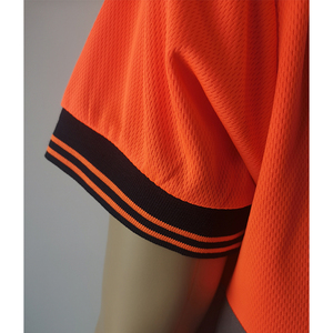 Vêtements de travail de sécurité réfléchissants haute visibilité en polyester 100% en gros, t-shirt polo haute visibilité, vêtements de travail à deux sangles, chemise de travail - Product Image 6
