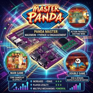 Panda Master Taiwan Original Skill Game Board Multi Feature Free Game Double Game Wholesale - Product Image 3