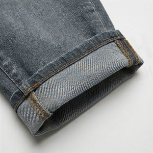 Pantalones Cortos Vaqueros de Mujer a la Moda, Estilo Vintage, con Botones, Cintura Alta, Lavados, Desgastados, hasta la Rodilla, para Verano - Product Image 6