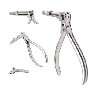 Tubo bucal de ortodoncia, tapa convertible, alicates para quitar, instrumentos quirúrgicos de laboratorio dental, embalaje de logotipo OEM de acero inoxidable - Product Image 1