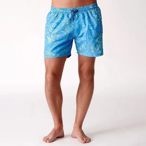 Short de bain pour homme 2026 à séchage rapide, avec doublure en maille respirante, vêtement décontracté d'été avec taille élastique ajustable - Product Image 2