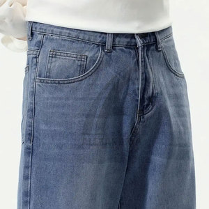 Pantalons pour hommes, dernière collection, service OEM, confortables, qualité supérieure, légers, effet délavé, style baggy. - Product Image 6