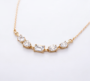 Collar de Diamantes Naturales de Corte Ovalado Chapado en Oro de 14k de Lujo para Mujer, Regalo de Boda, Aniversario o Compromiso, Joyería con Colgante - Product Image 2