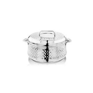 Hot Sale Stainless Steel Casserole with Gold Embossed Lid 24cm Round Modern Luxury Design Durable for Gas and Induction Cooker - Product Image 3