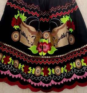 Nueva Falda Polinesiana Estampada Transpirable Hasta la Rodilla para Mujer, Personalizada, de Alta Calidad, 100% Poliéster, Estilo Islas del Pacífico - Product Image 1
