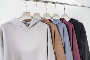 เสื้อฮู้ดดี้ผู้ชายแบบสวมหัว ผ้าฟลีซออร์แกนิคคุณภาพสูง กันน้ำ สำหรับฤดูหนาว มีตัวอย่างฟรี ขายส่ง - Product Image 5
