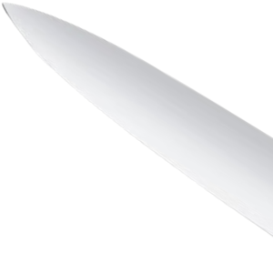 Cuchillo de Chef de 31 cm, Acero Inoxidable, Hoja Afilada, Cuchillo de Cocina para Picar y Rebanar con Mango Ergonómico Negro Antideslizante para Cocinar - Product Image 3