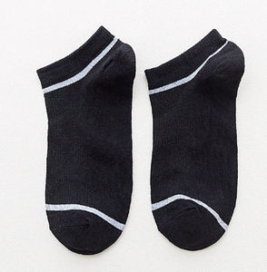 Calcetines Casuales de Algodón para Hombre, Ecológicos, Transpirables, Antibacterianos, Antideslizantes, de Tubo Corto, Tejido de Malla Fina, para Otoño, Venta al Por Mayor - Product Image 6